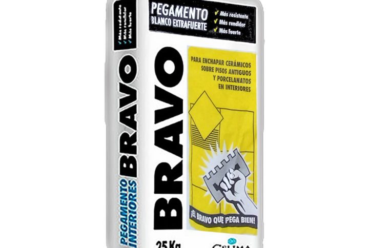 Pegamento Bravo Blanco Extrafuerte 25kg